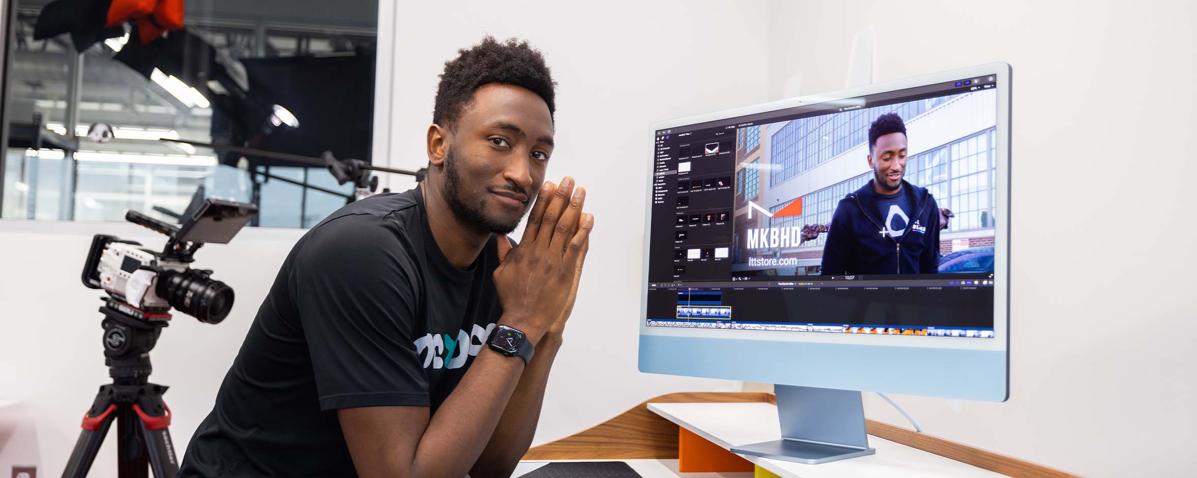 MKBHD, top tech YouTuber, shares his video-editing tricks in a plugin released by MotionVFX
